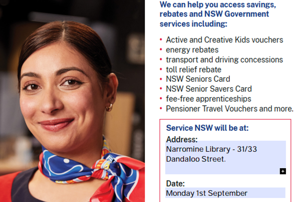 Service NSW Savings Finder Information session 